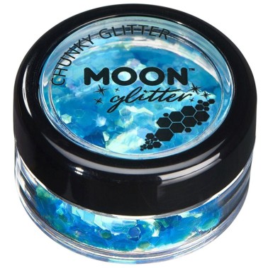 Chunky Glitter Azul Iridescente