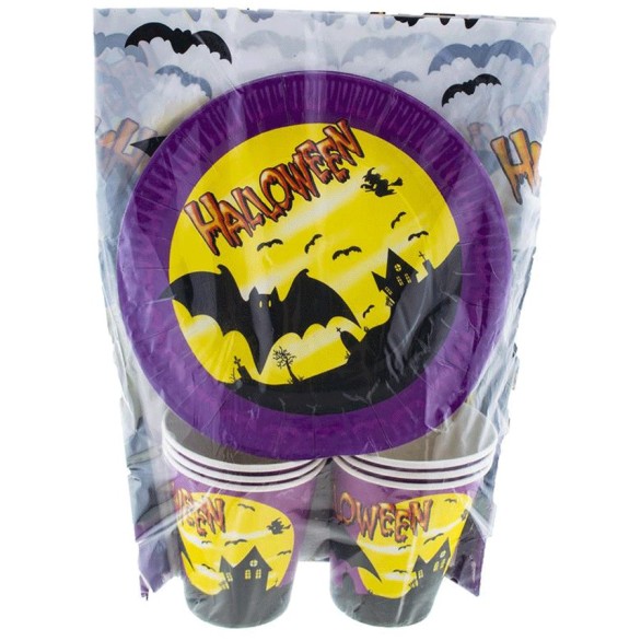 Kit de Mesa Halloween Bat