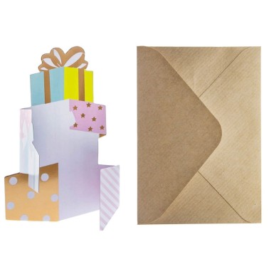 Carto Aniversrio Presentes