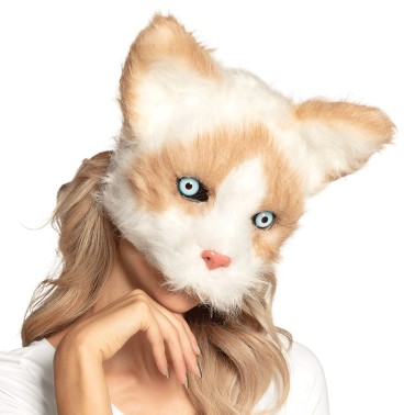 Mscara Gato Com Pelo