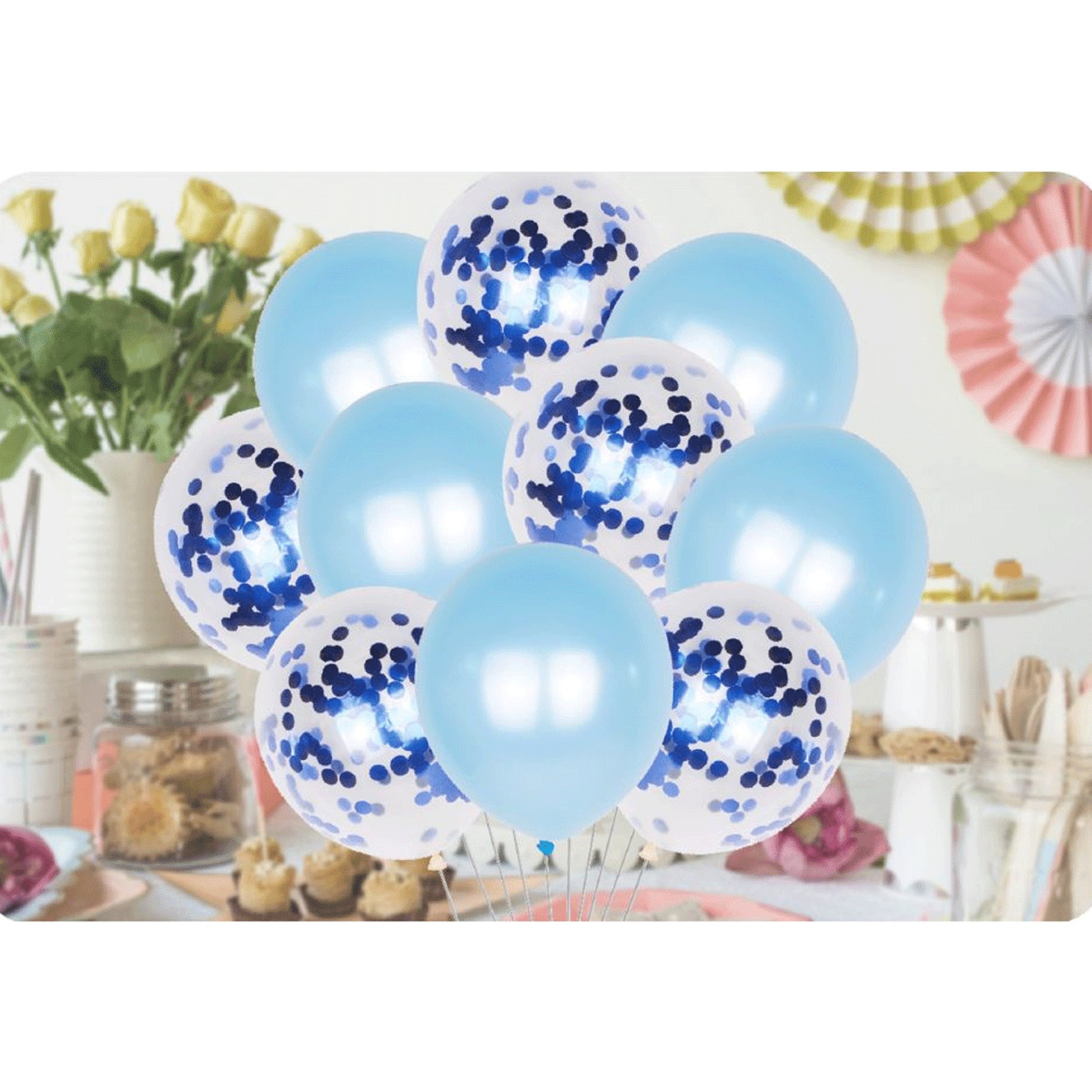 Kit Balões Azuis 10 Unid