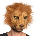 Mscara Leo Com Pelo