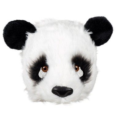 Máscara Panda Com Pelo Máscara Panda Com Pelo