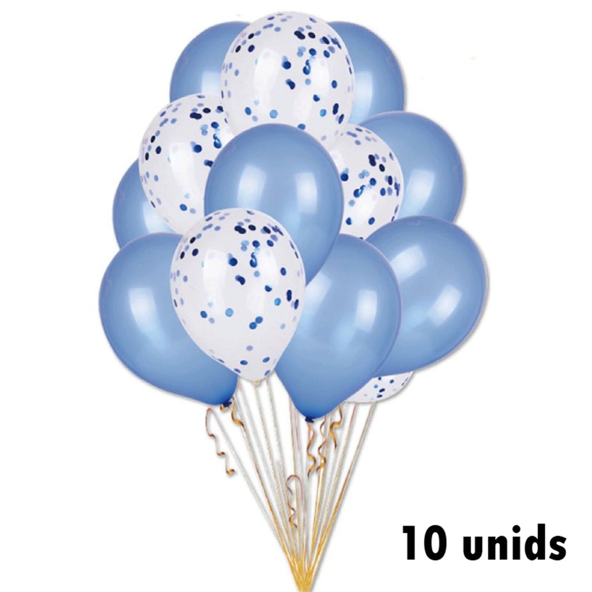 Kit Balões Azuis 10 Unid