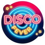 Cartazes Disco Fever 3Unid