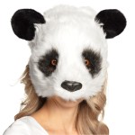 Mscara Panda Com Pelo