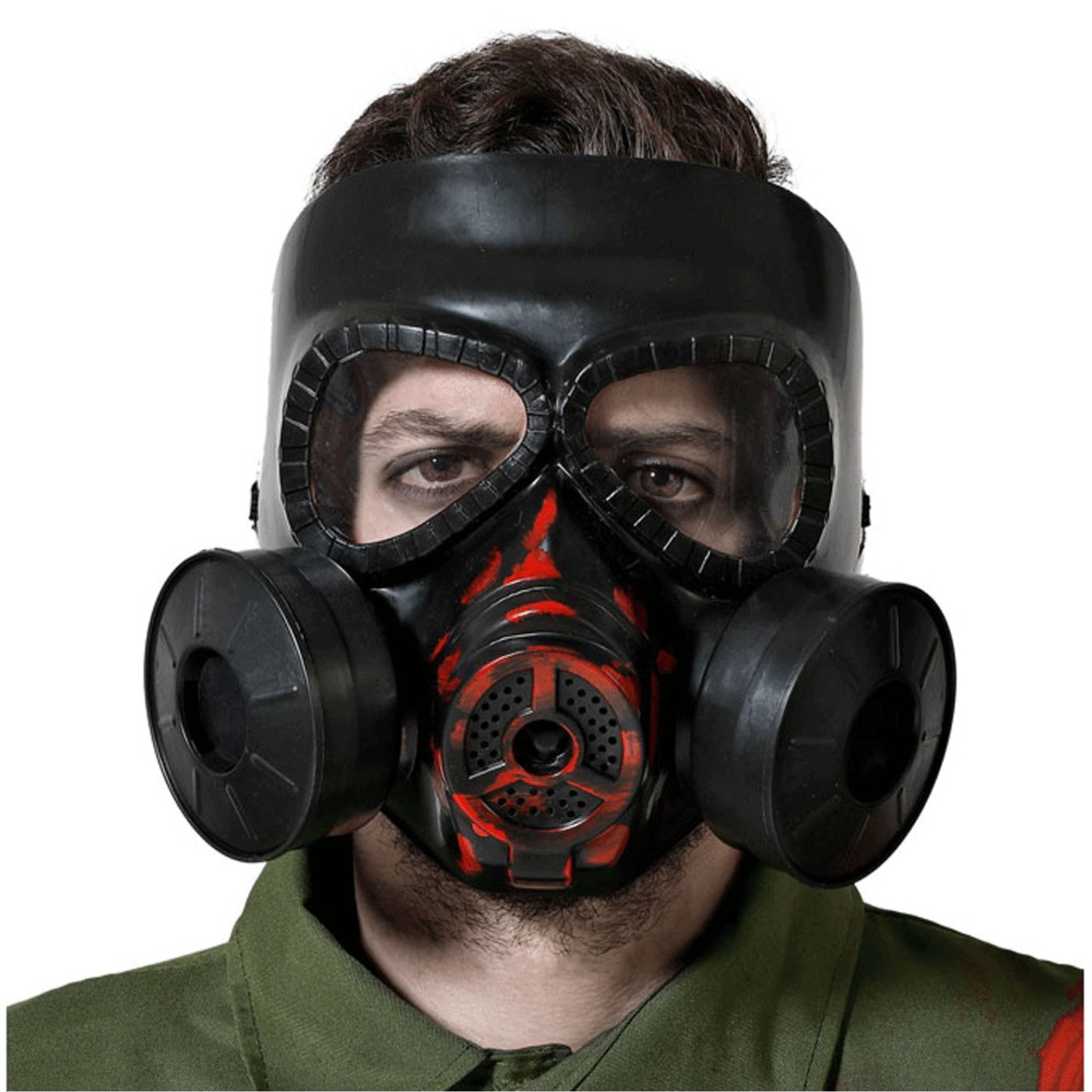 Máscara Anti Gas Preta