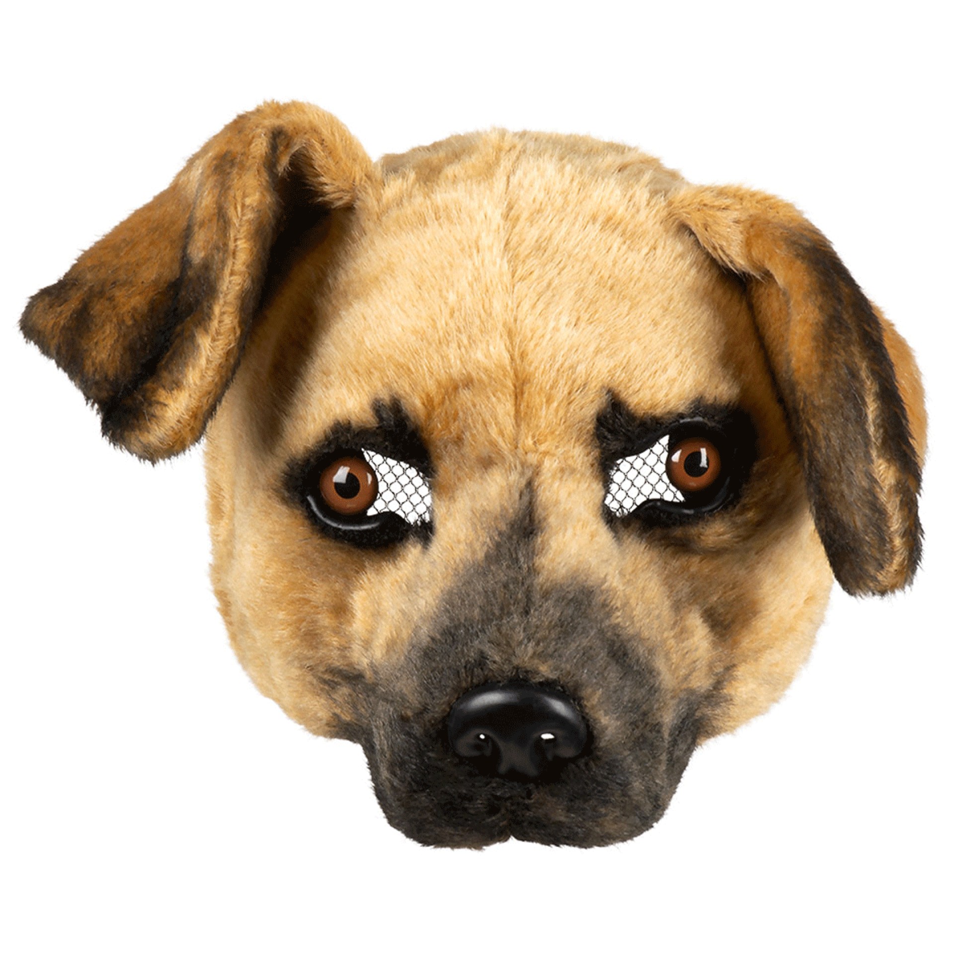 Máscara Cão Com Pelo