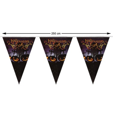 Bandeirolas Halloween Party 250cm Bandeirolas Halloween Party 250cm
