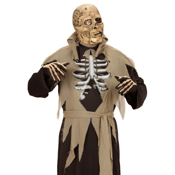 Máscara Cabeça Zombie