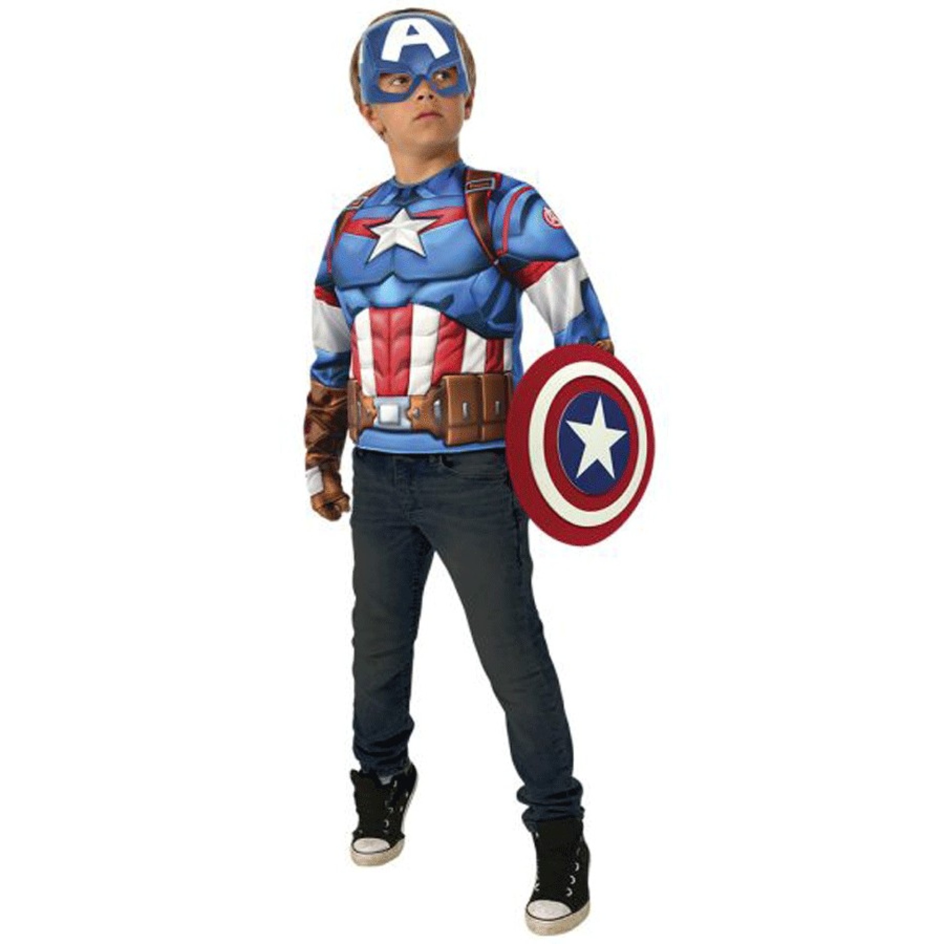 Conjunto Capitão América Marvel