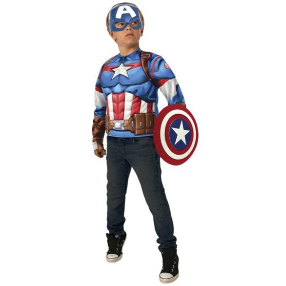 Conjunto Capito Amrica Marvel
