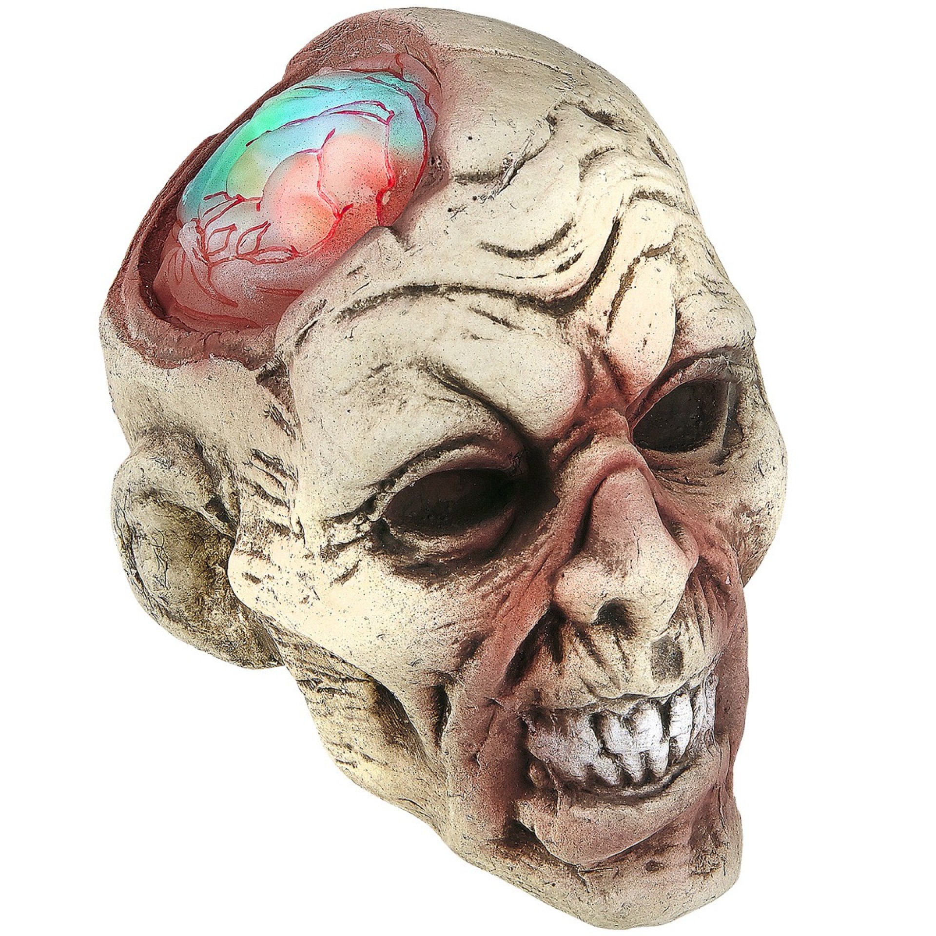 Cabeça Zombie Com Luz