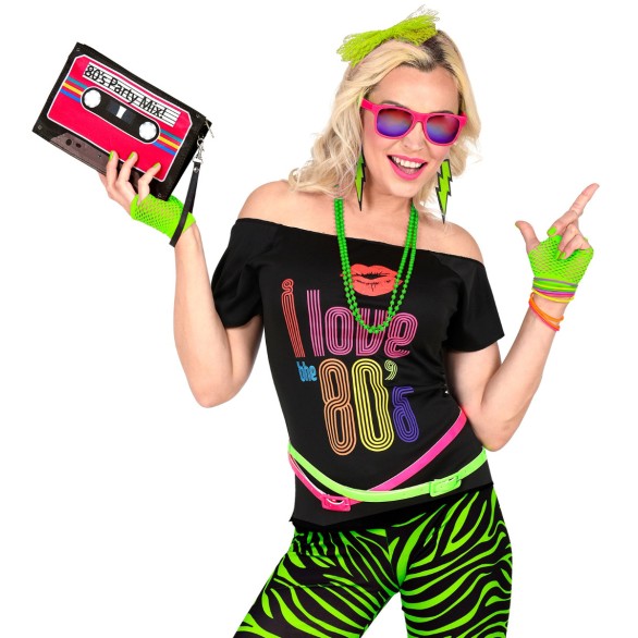 Kit Anos 80 Green Fluo Pop