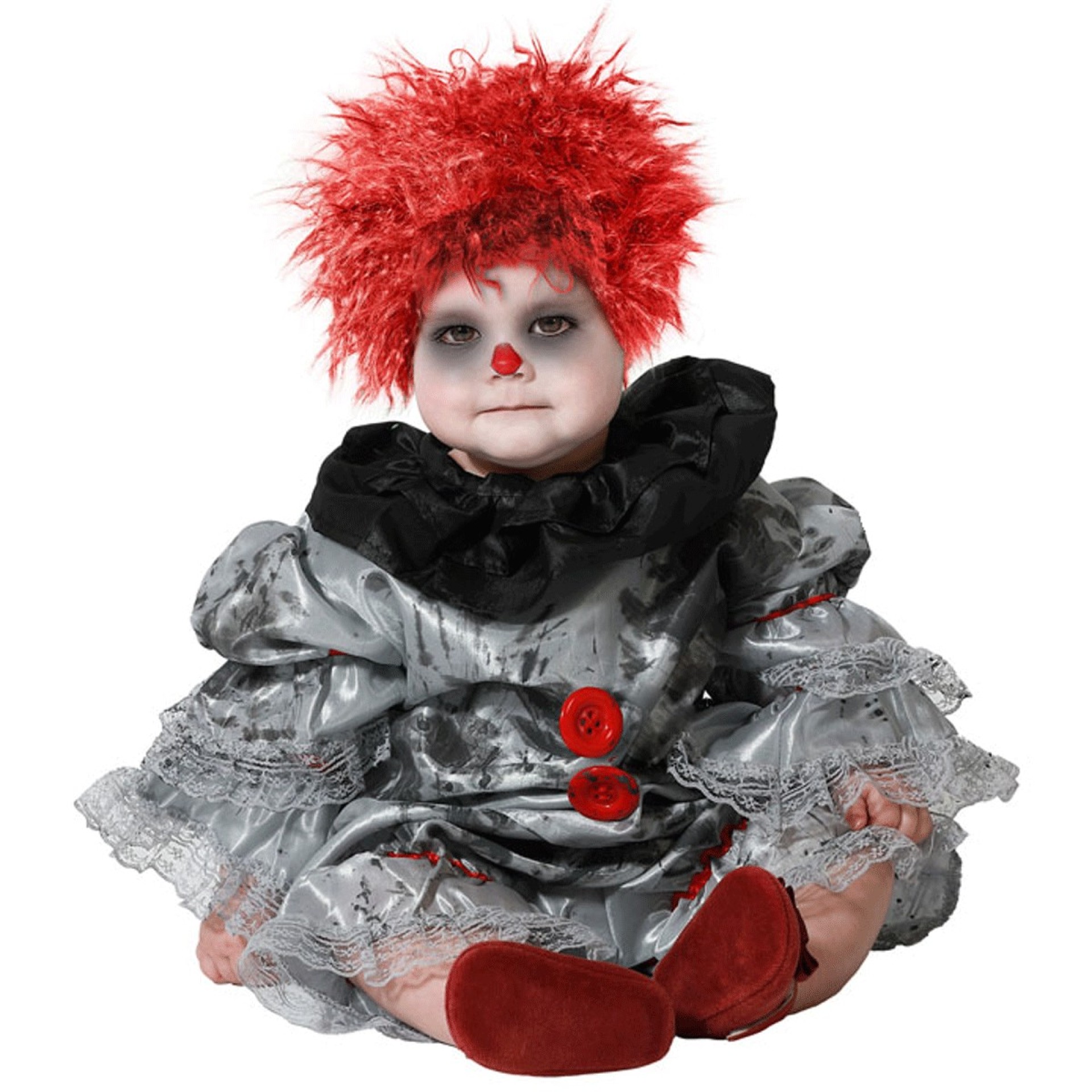 Fato Palhaço de Halloween Bebé