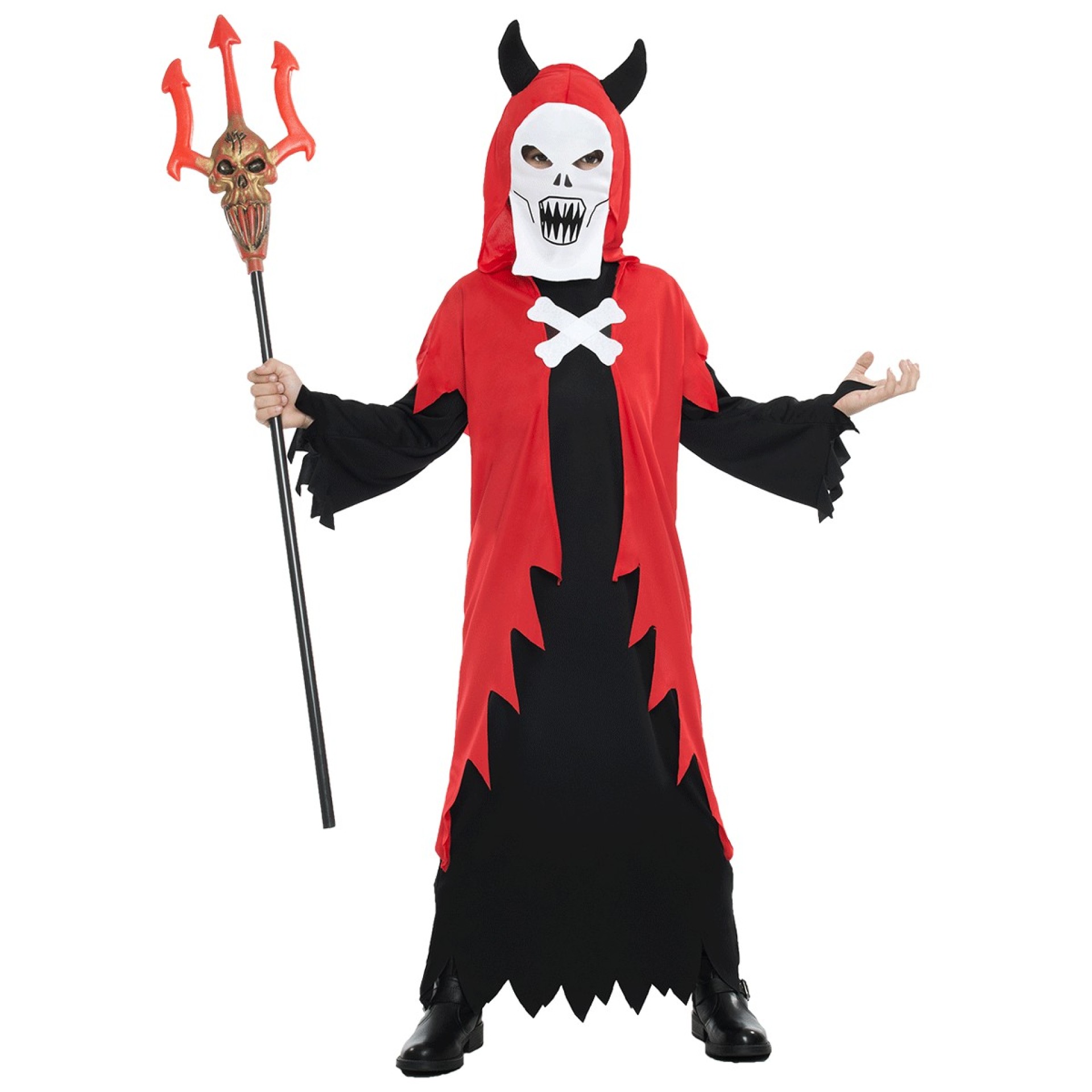 Fato Demónio Infernal Menino