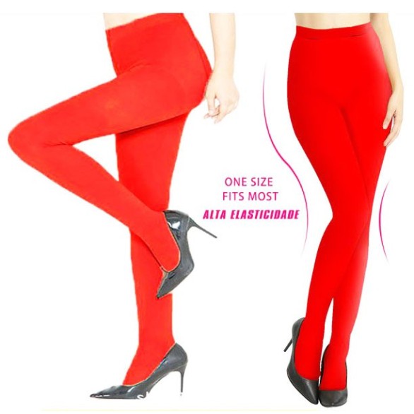 Collants Vermelho Adulto