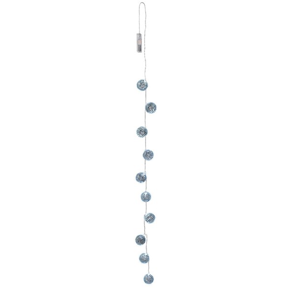 Fio Led Bolas Espelhos