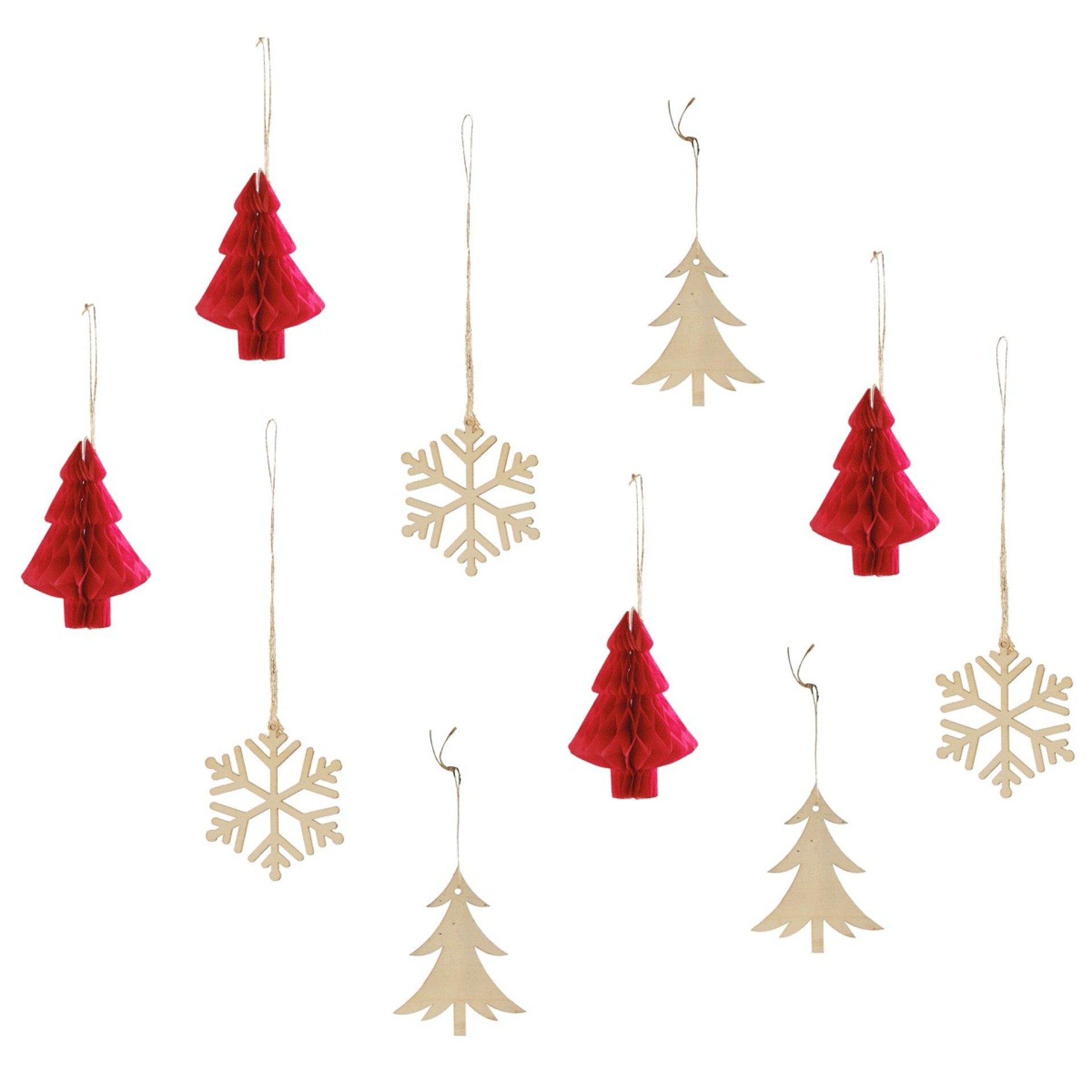 Pendentes Natal 10Unid