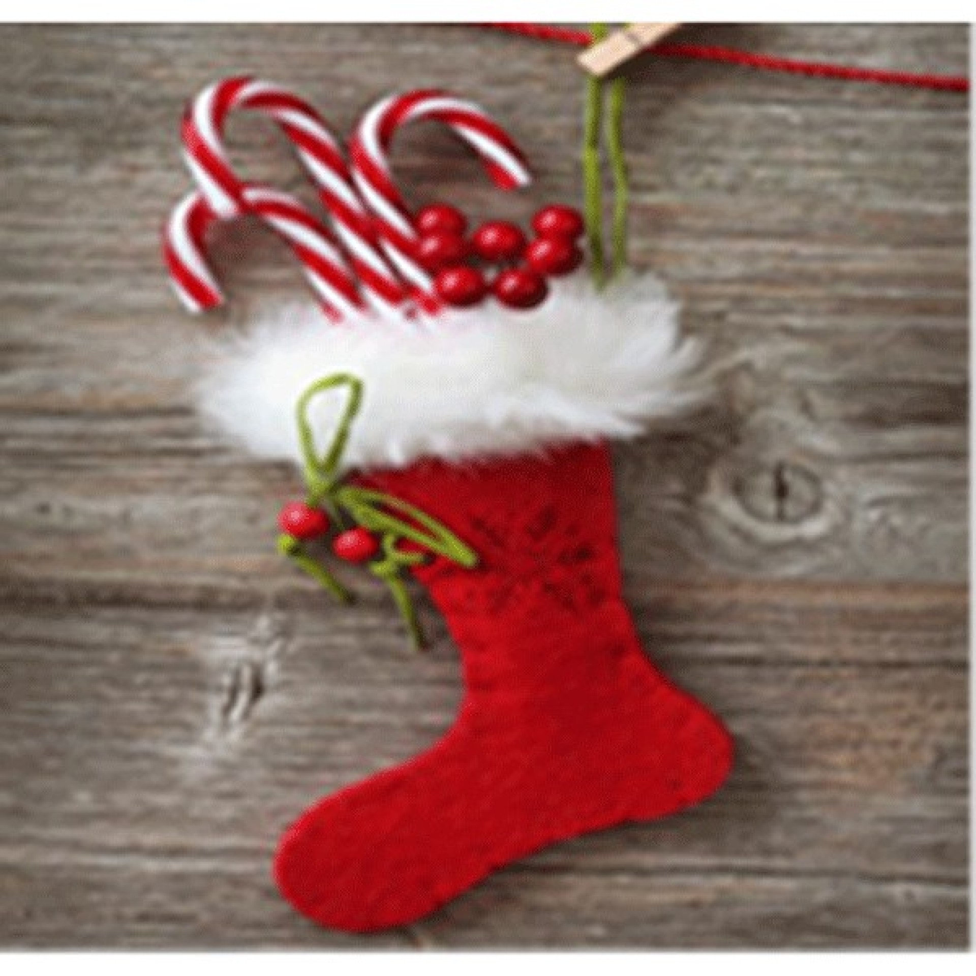 Guardanapos Bota de Natal 20Unid