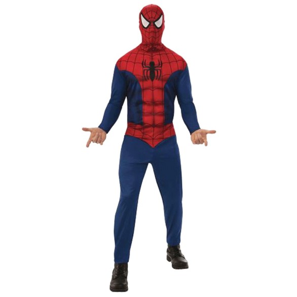 Fato Spiderman Oficial Adulto