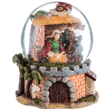 Globo de Neve Presepio de Natal