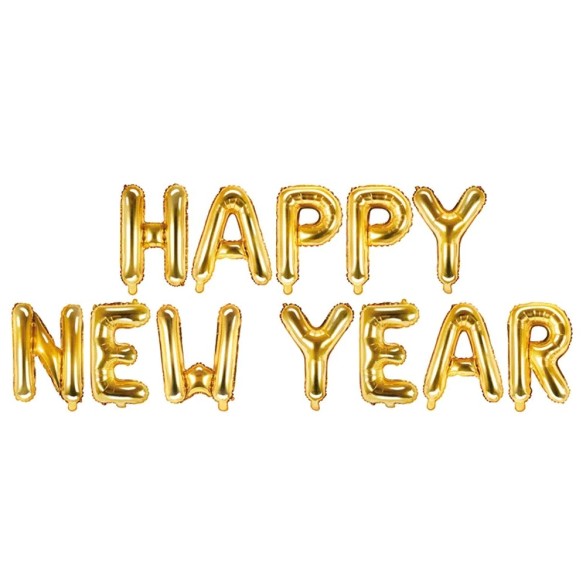 Bales Letras Happy New Year