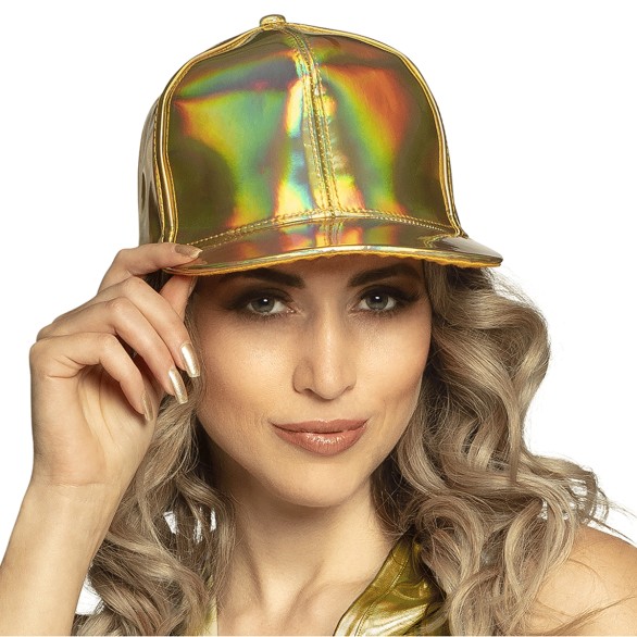 Boné Holográfico Gold