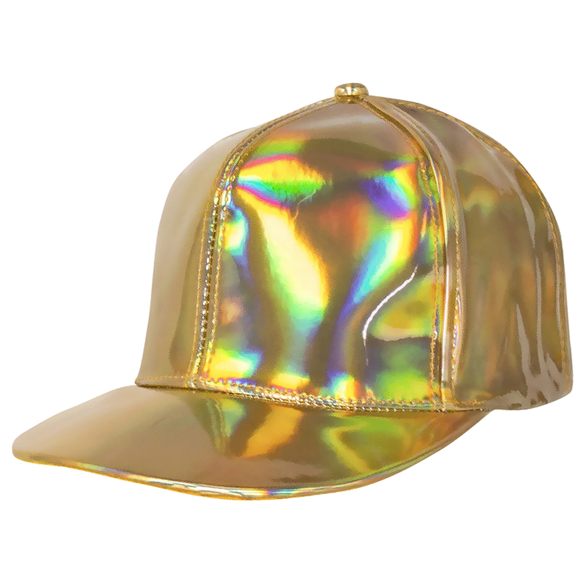 Boné Holográfico Gold