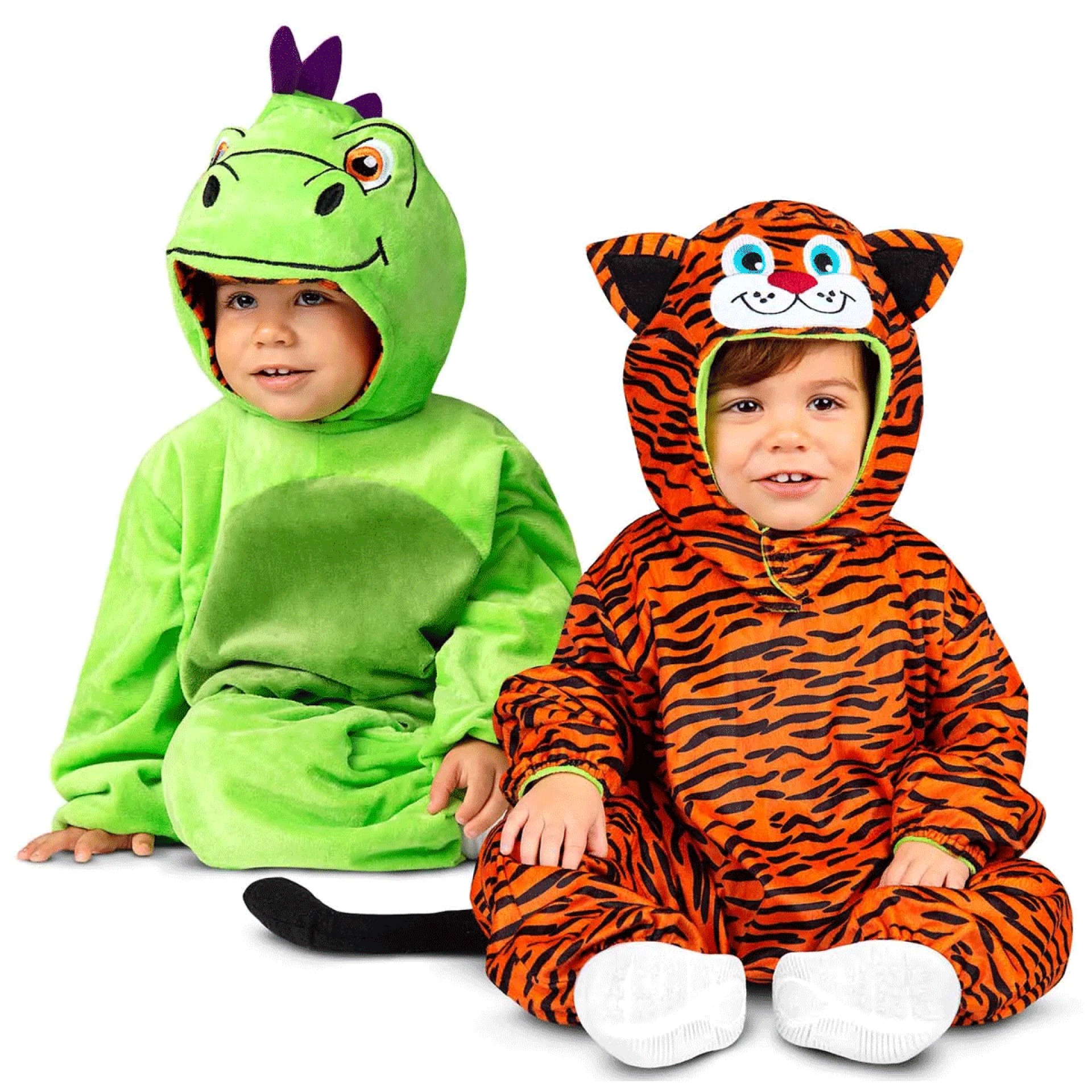 Fato Reversível Dragão Tigre Bebé