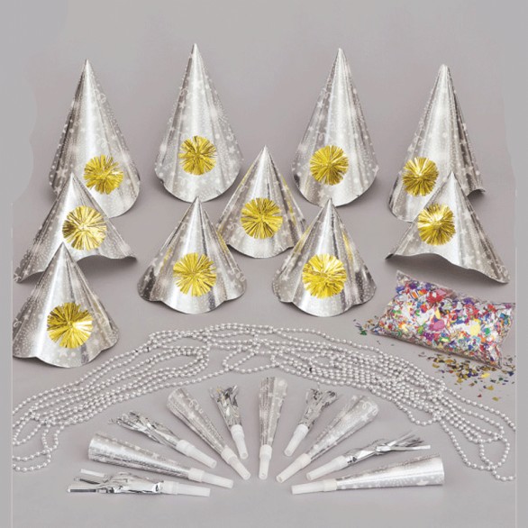 Box Happy New Year Silver