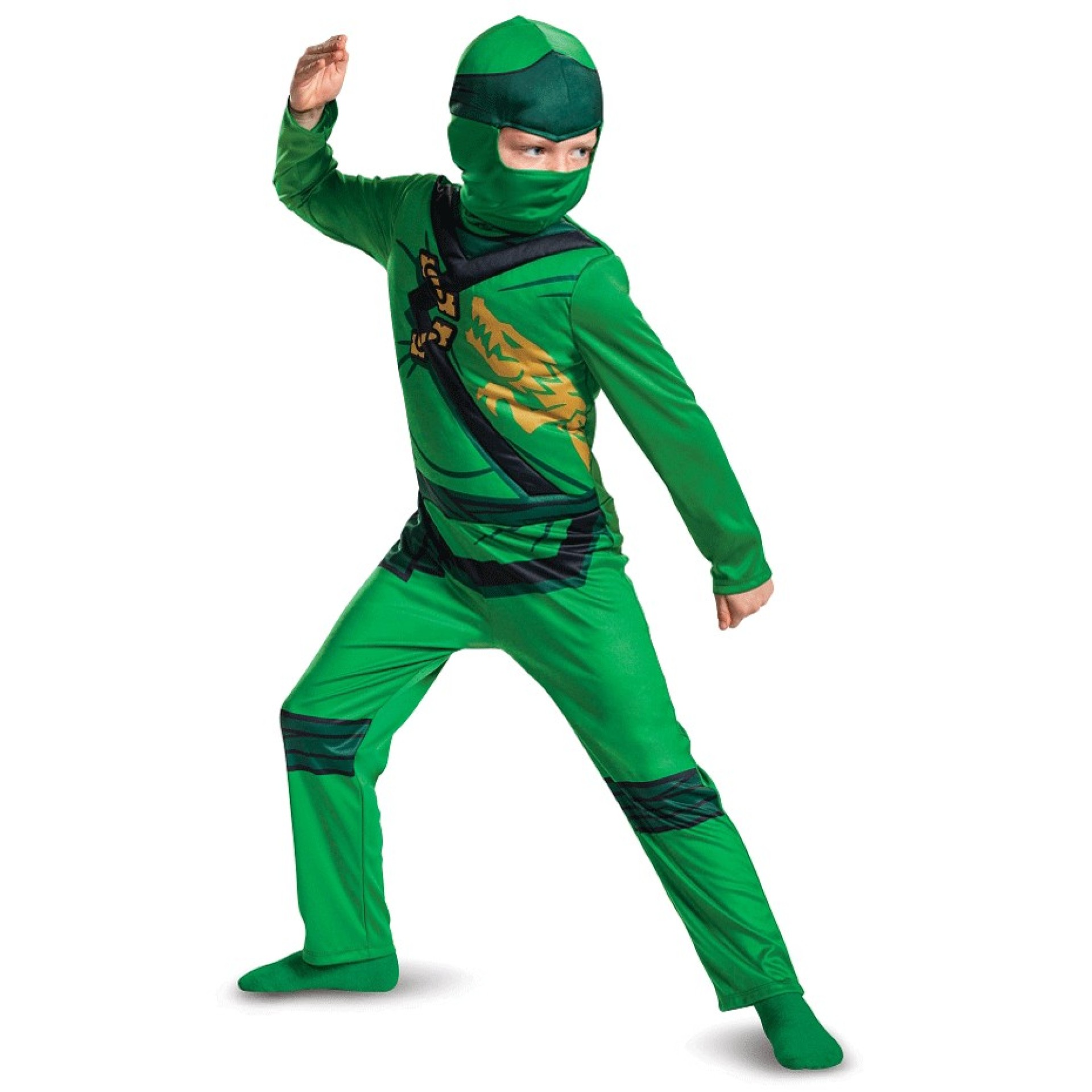 Fato Lego Ninjago Lloyd Verde Oficial