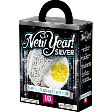 Box Happy New Year Silver