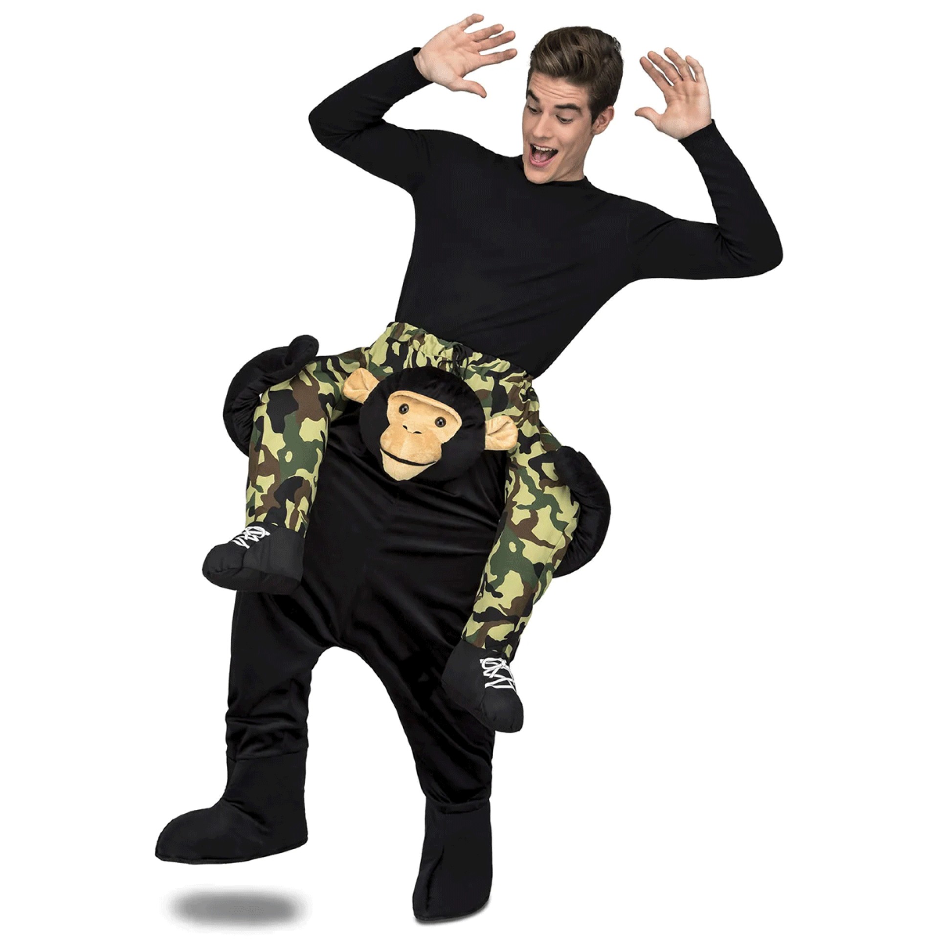 Fato Às Costas Macaco Ilusão