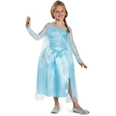 Fato Elsa Cl�ssico Disney Oficial