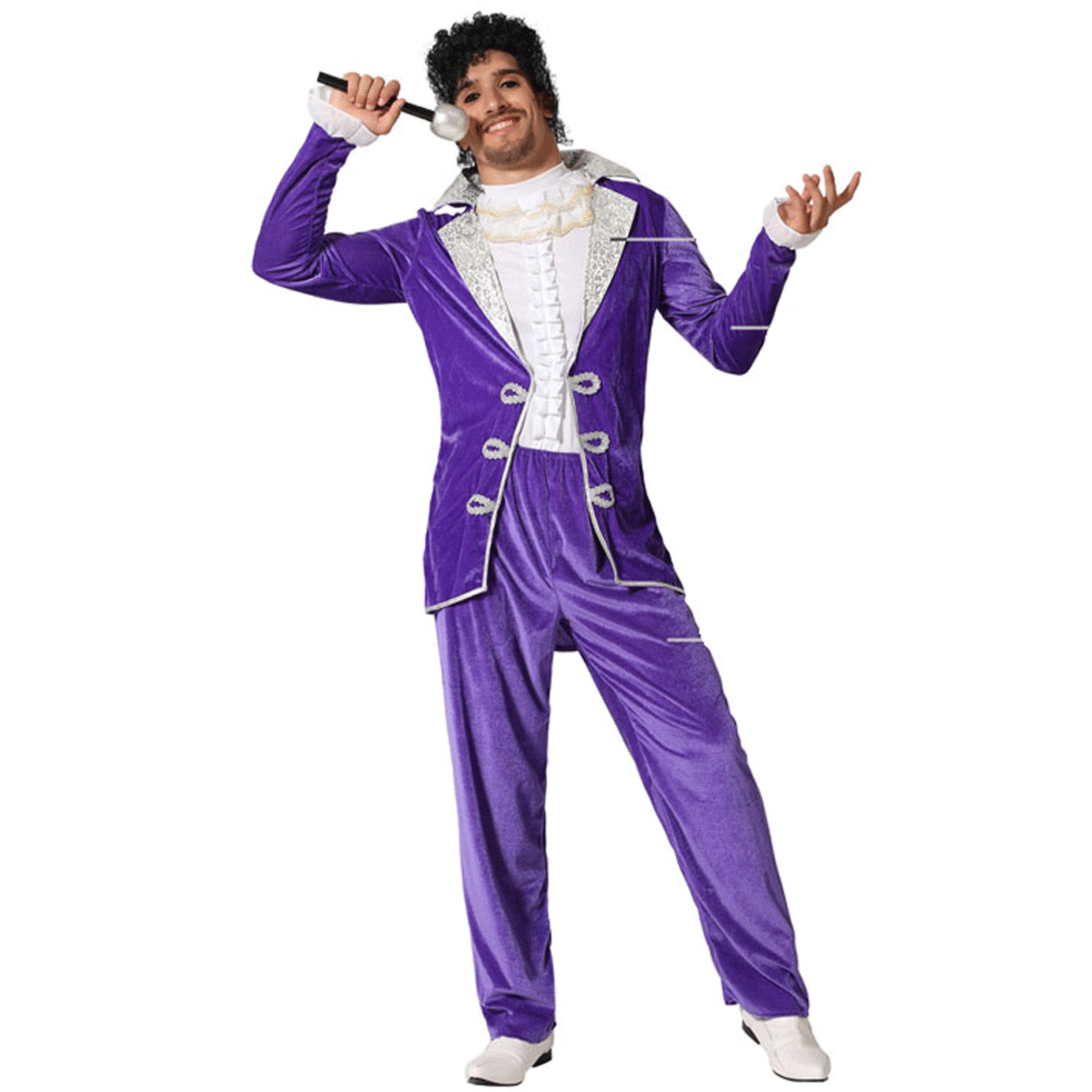 Fato Cantor Pop Roxo