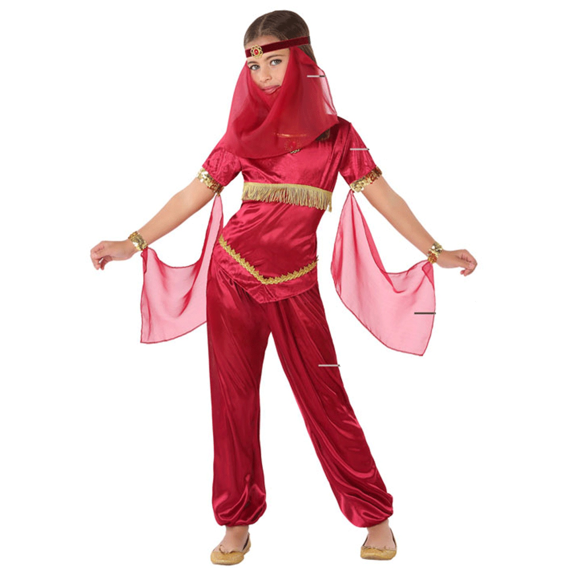 Fato Princesa Árabe Menina