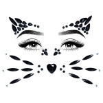 Brilhantes Adesivos Felino