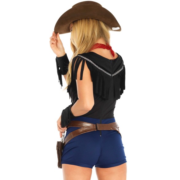 Fato Sexy Sheriff Senhora