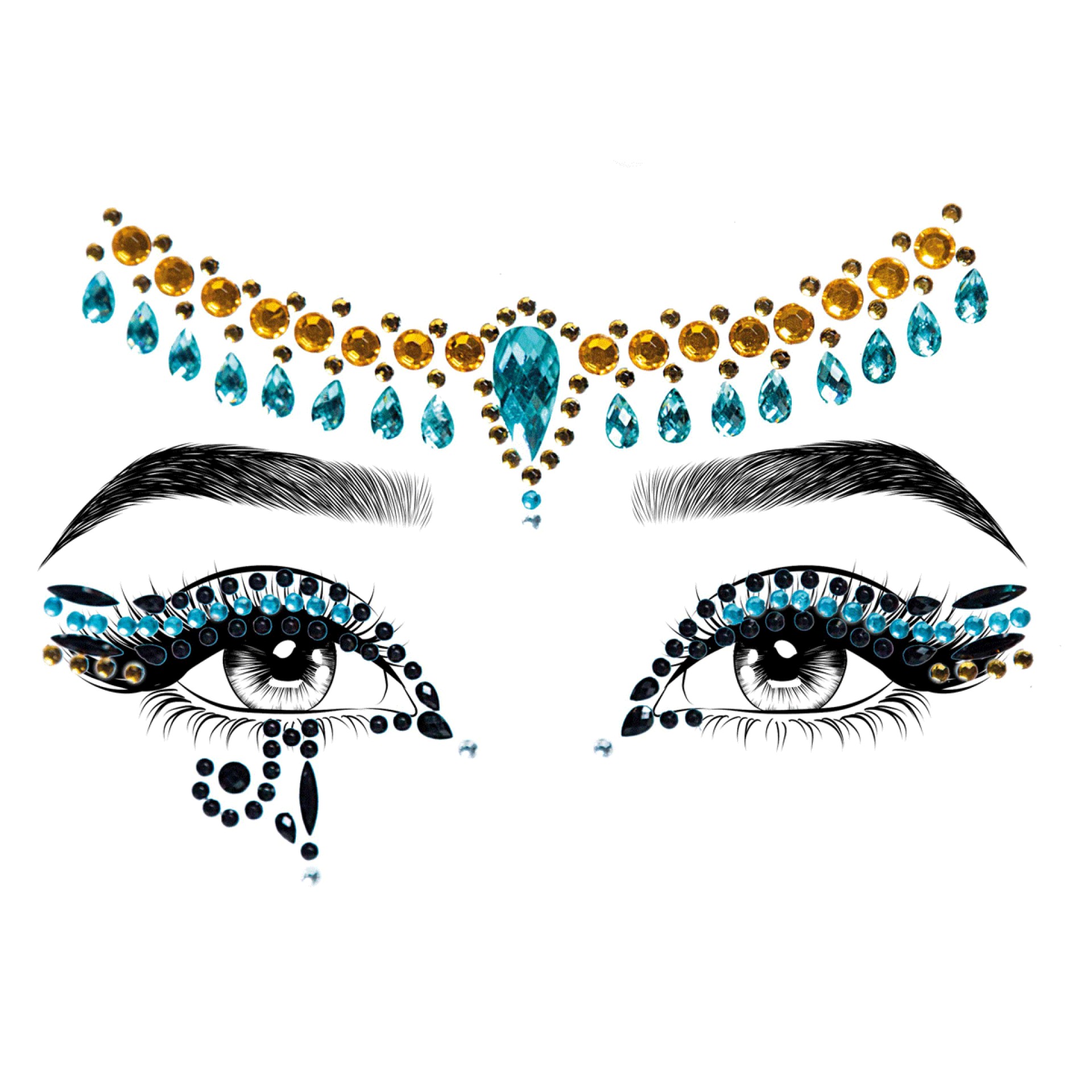 Brilhantes Adesivos Cleópatra