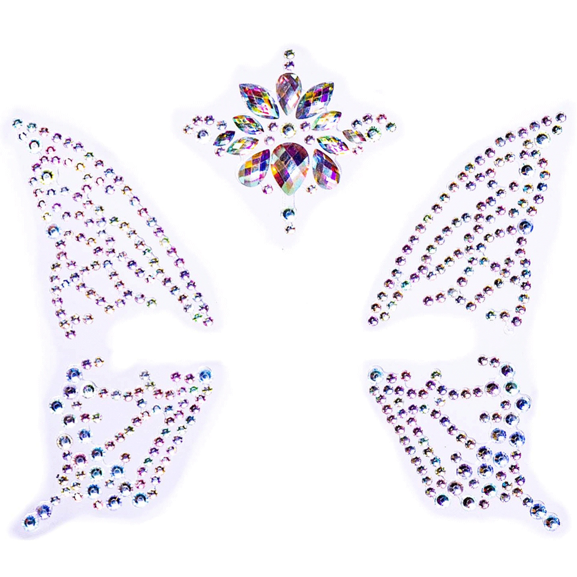 Brilhantes Adesivos Borboleta