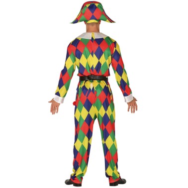 Fato Arlequim de Veneza Homem