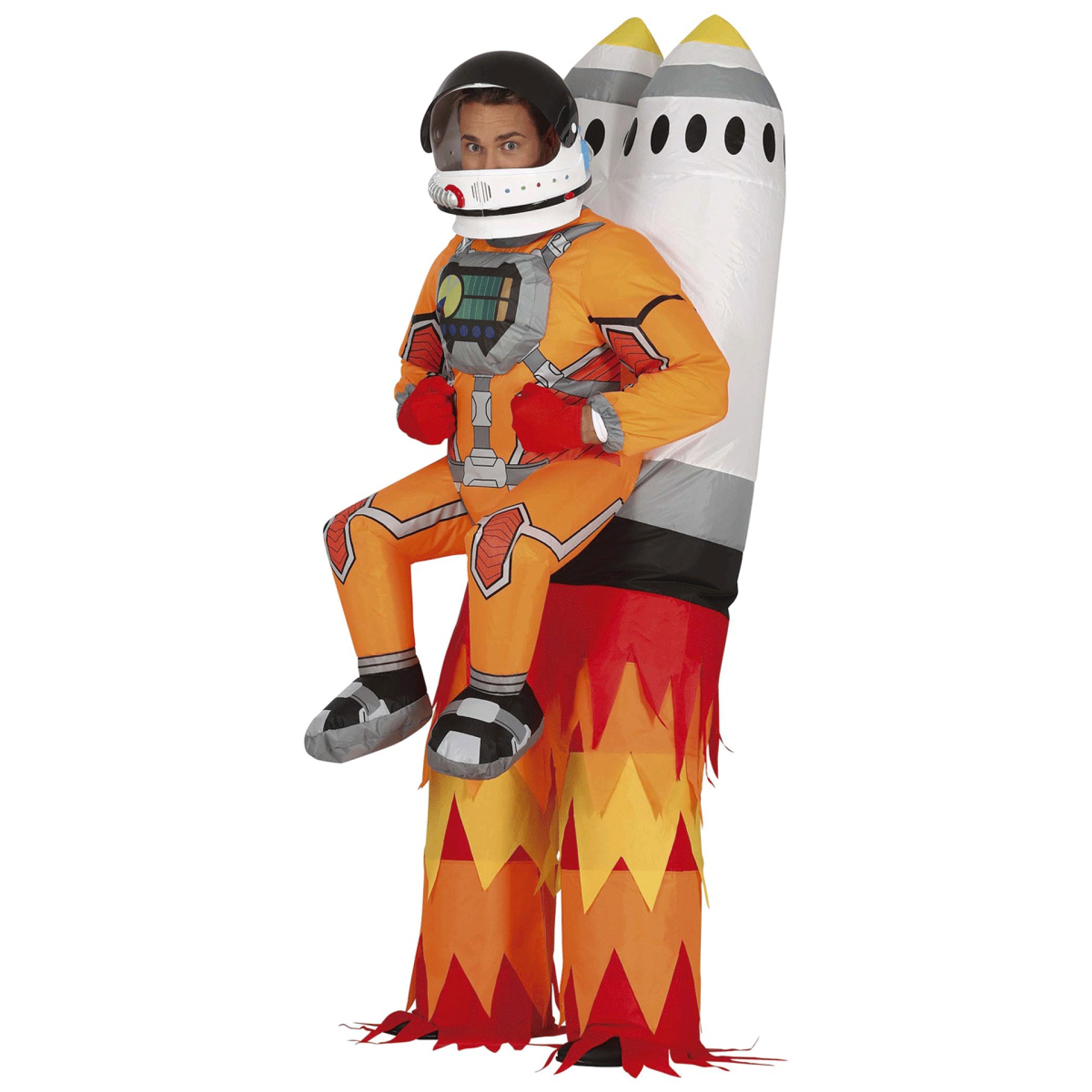 Fato Foguete Astronauta Insuflável