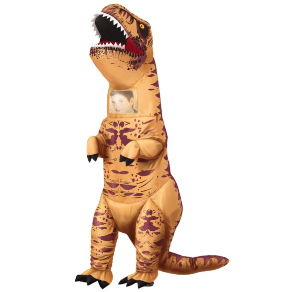 Fato Dinossauro Rex Insuflvel Adulto