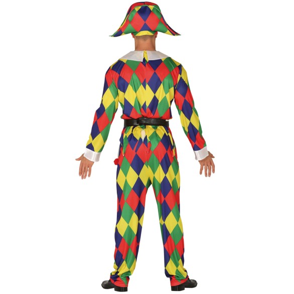 Fato Arlequim de Veneza Homem