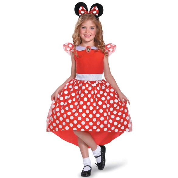 Fato Minnie Clssico Oficial Menina-3-4 anos