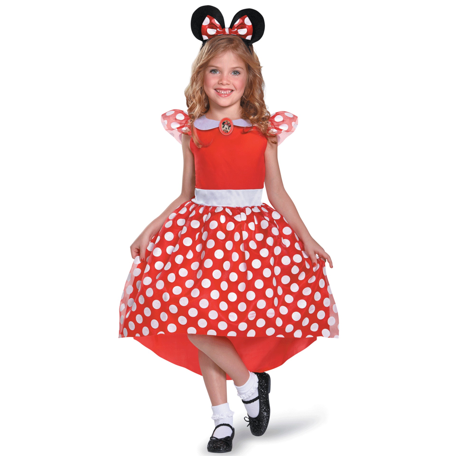 Fato Minnie Clássico Oficial Menina