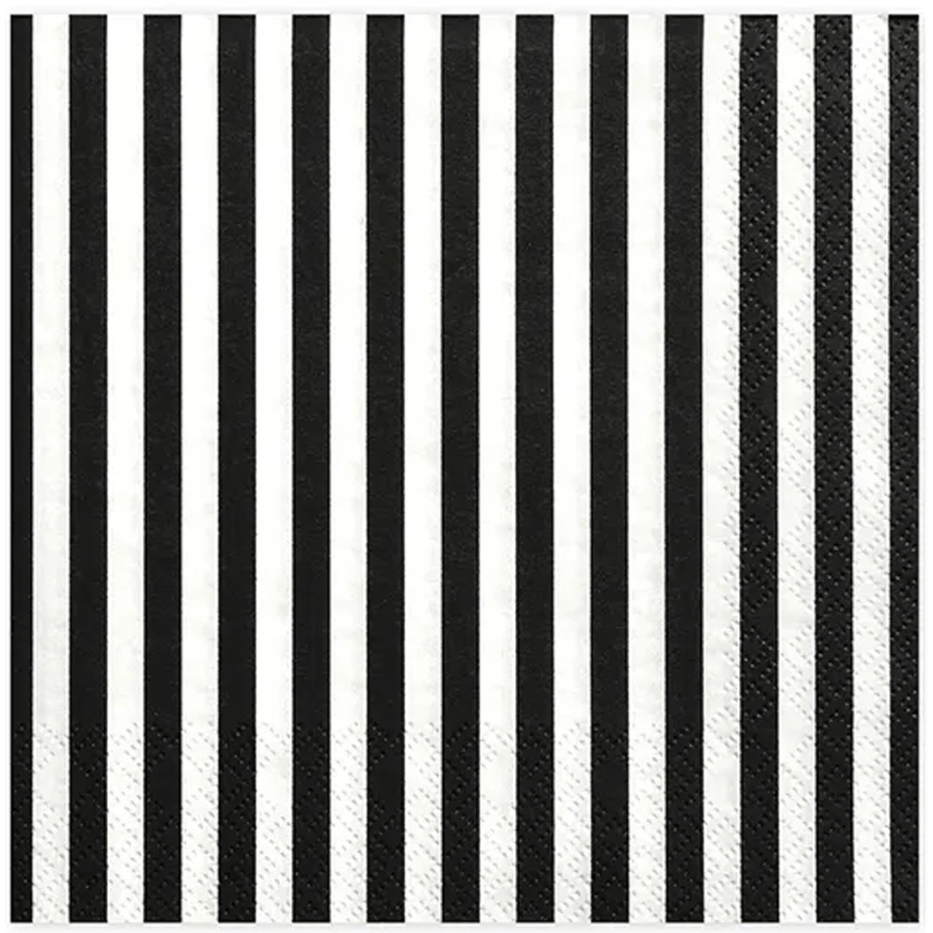 Guardanapo Preto e Branco 20 Unid