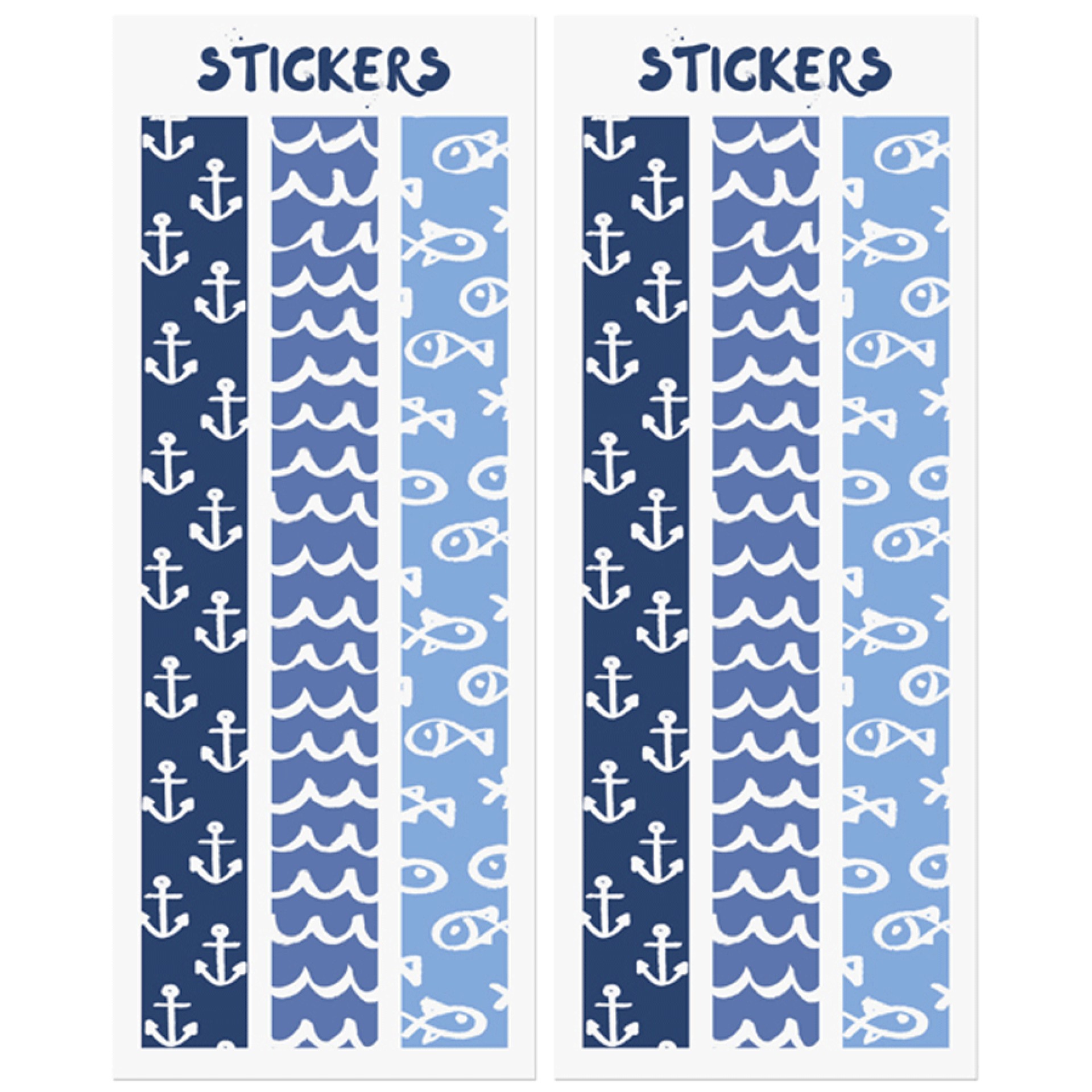 Sacos Brinde Riscas Azuis 6 Unid