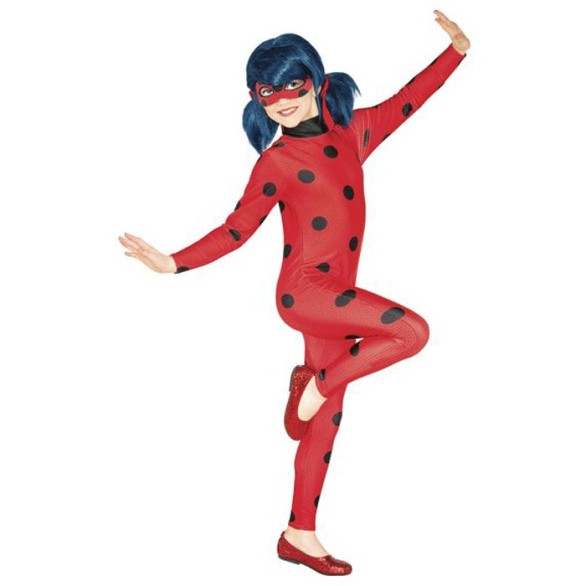 Kit Ladybug Deluxe Menina Com Peruca